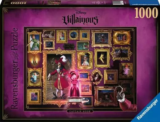 Captain Hook, Disney Villainous Collection - Ravensburger