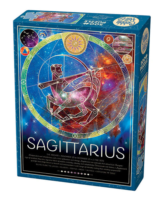Sagittarius - Cobble Hill Puzzle, Zodiac Set
