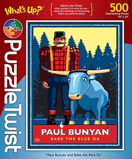 Paul Bunyan and Babe the Blue Ox - Puzzle Twist