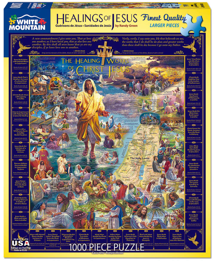Healings of Jesus - White Mountain