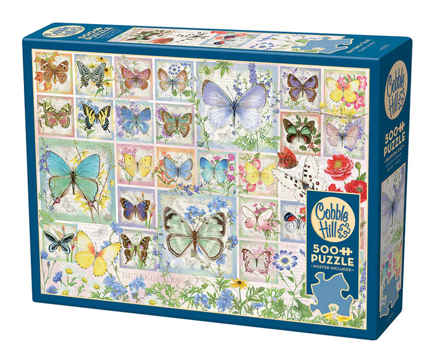 Butterfly Tiles - Cobble Hill Puzzle