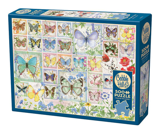 Butterfly Tiles - Cobble Hill Puzzle