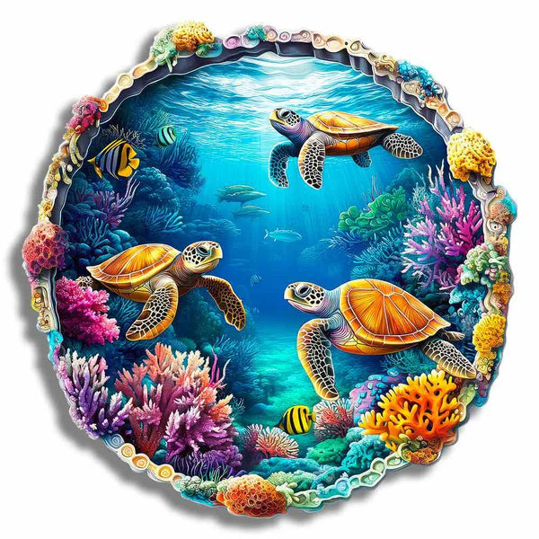 Vibrant Underwater Sealife - CraftHub