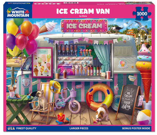 Ice Cream Van - White Mountain