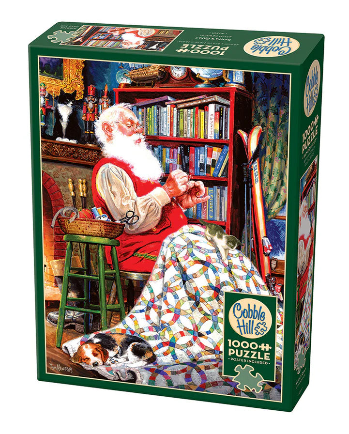 Santa's Quilt - Cobble Hill Puzzle