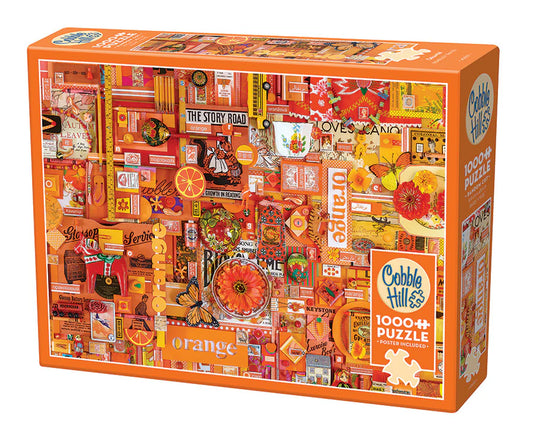 ORANGE - Cobble Hill Puzzle Rainbow Set