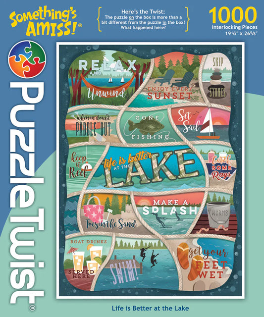 Life is Better at the Lake  - Puzzle Twist