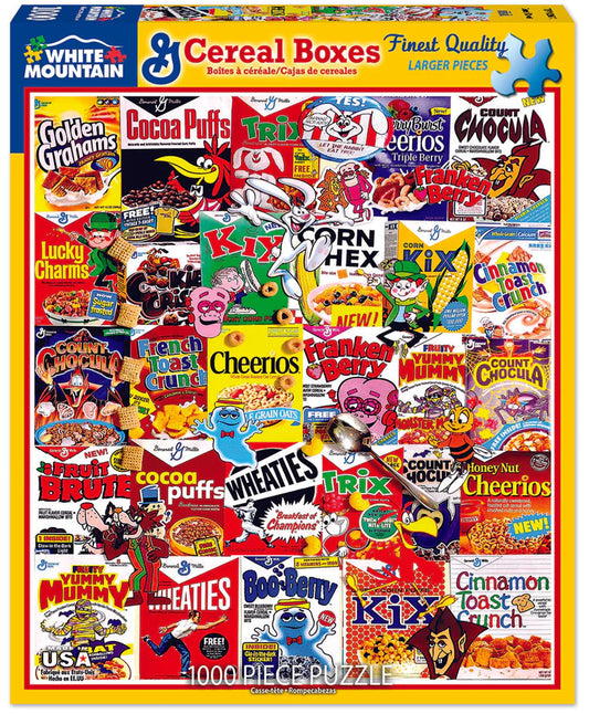 Cereal Boxes - White Mountain