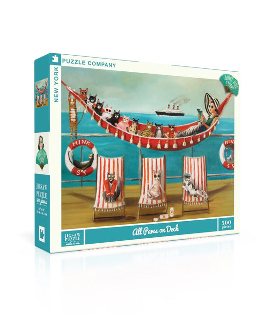 All Paws on Deck - New York Puzzle Co