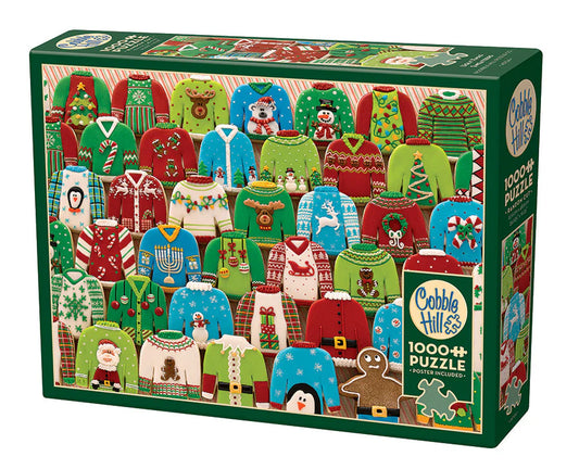 Ugly Xmas Sweaters - Cobble Hill Puzzle