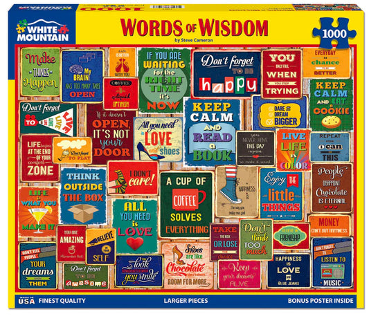 Words of Wisdom - White Mountain