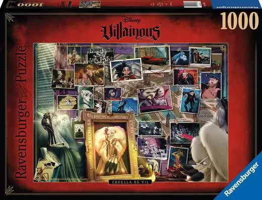 Cruella de Vil, Disney Villainous Collection - Ravensburger