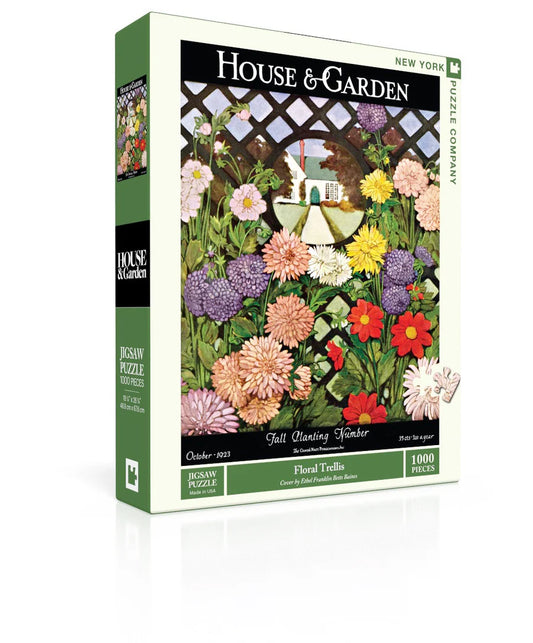 Floral Trellis - New York Puzzle Co