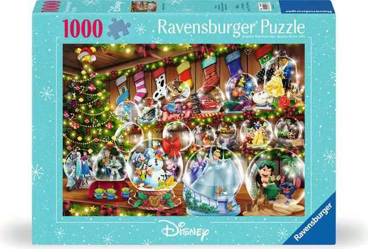 Disney Christmas Snow Globes - Ravensburger