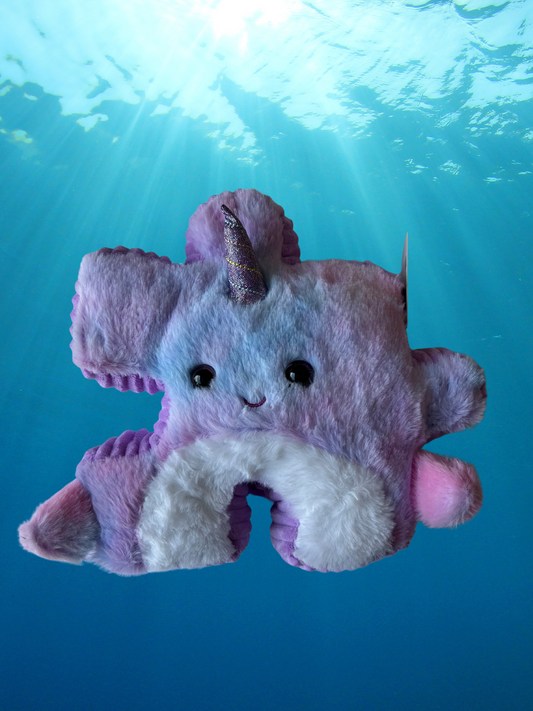 8.5" Whale Pluzzle Plushie - Sealife Collection